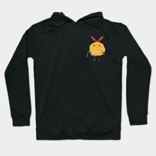 Mashle Anime Lemon Irvine Cream Puff Lucky Charm given to Mash Burnedead in episode 8 in Pop Art Style (Pocket Size) Hoodie